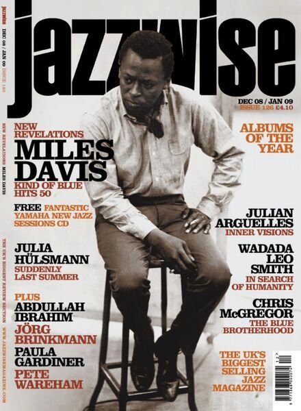 Jazzwise Magazine – December 2008 – January 2009 Cover