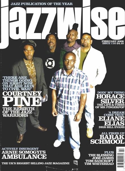 Jazzwise Magazine – February 2008 Cover