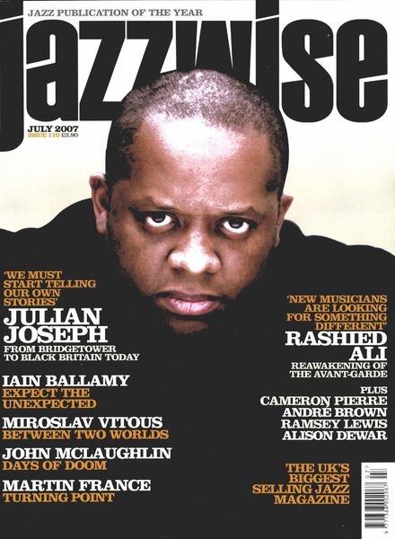 Jazzwise Magazine – July 2007 Cover