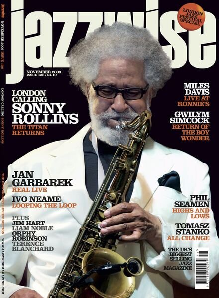 Jazzwise Magazine – November 2009 Cover