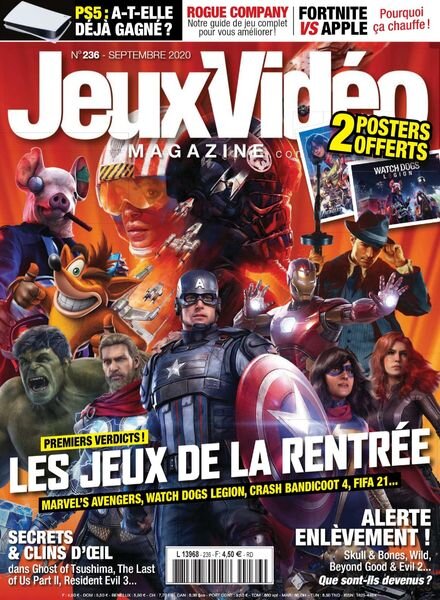 Jeux Video Magazine – Septembre 2020 Cover