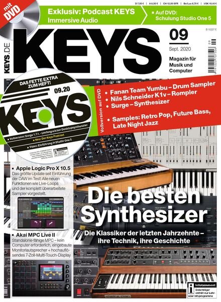Keys – September 2020 Cover