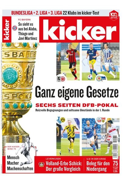 Kicker – 10 September 2020 Cover