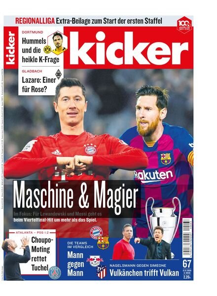 Kicker – 13 August 2020 Cover