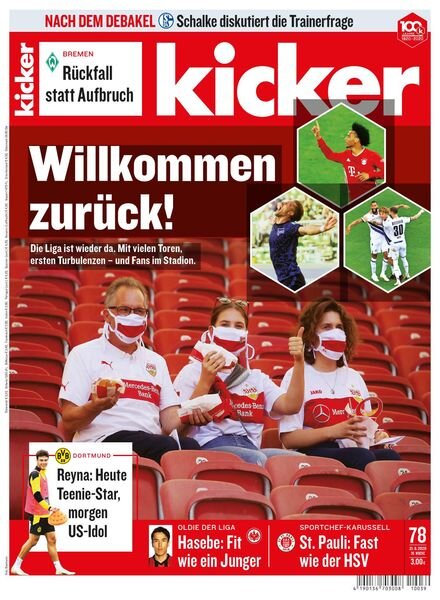Kicker – 21 September 2020 Cover