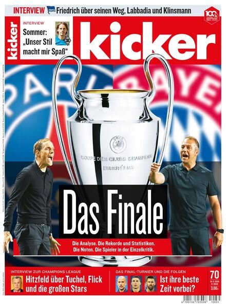 Kicker – 24 August 2020 Cover