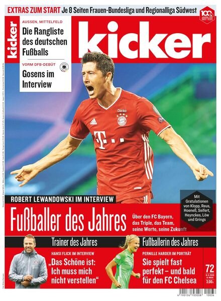 Kicker – 31 August 2020 Cover