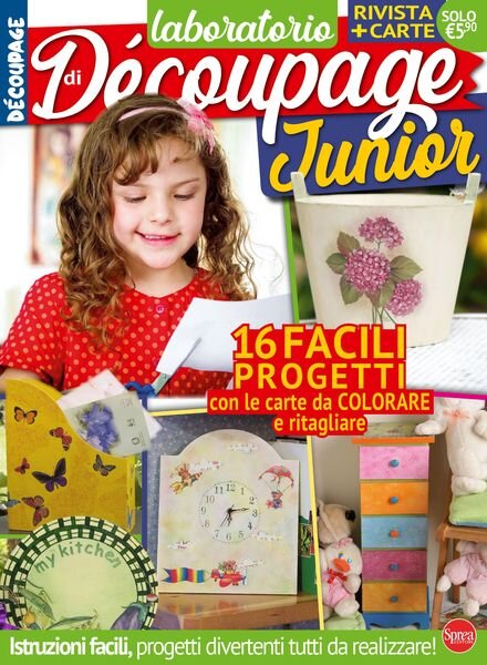 Laboratorio di Decoupage Junior – Ottobre-Novembre 2020 Cover
