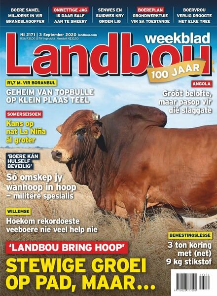 Landbouweekblad – 03 September 2020 Cover