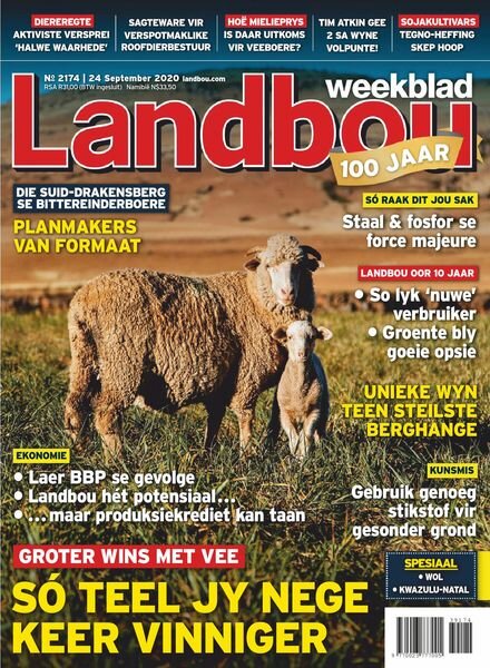 Landbouweekblad – 24 September 2020 Cover