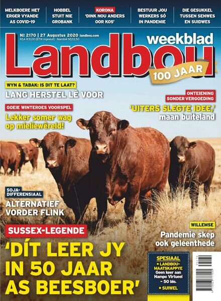 Landbouweekblad – 27 Augustus 2020 Cover