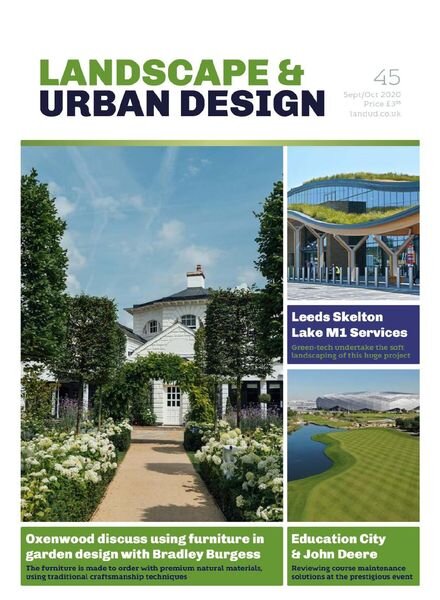 Landscape & Urban Design – September-October 2020 Cover