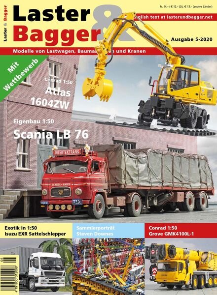 Laster Bagger – September 2020 Cover