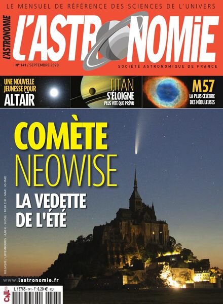 L’Astronomie – Septembre 2020 Cover