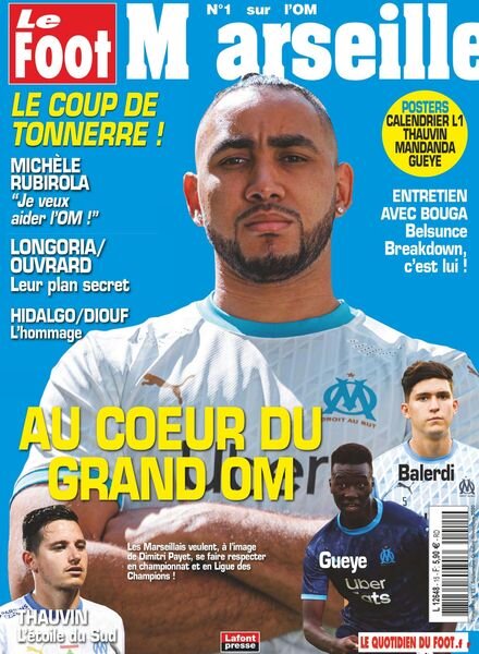 Le Foot Marseille – Septembre-Novembre 2020 Cover