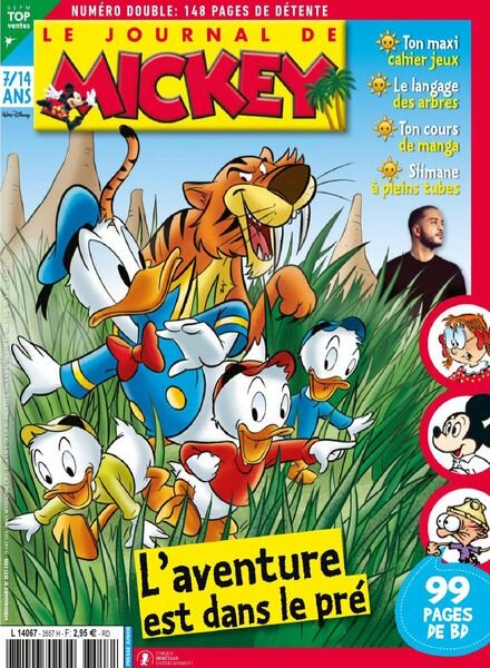 Le Journal de Mickey – 19 aout 2020 Cover