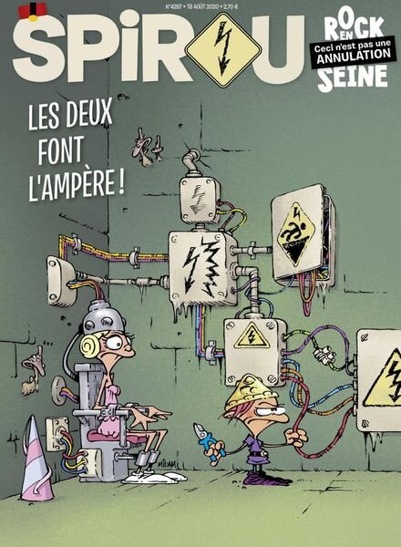 Le Journal de Spirou – 19 Aout 2020 Cover