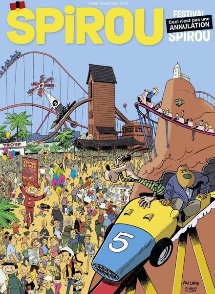 Le Journal de Spirou – 26 Aout 2020 Cover