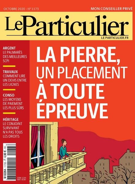 Le Particulier – Octobre 2020 Cover