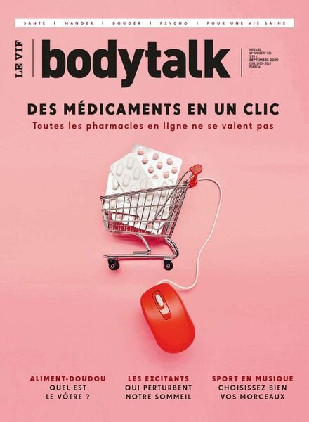 Le Vif Bodytalk – Septembre 2020 Cover