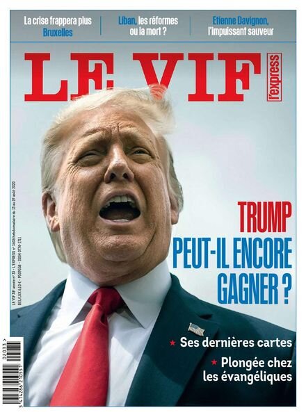 Le Vif L’Express – 13 Aout 2020 Cover