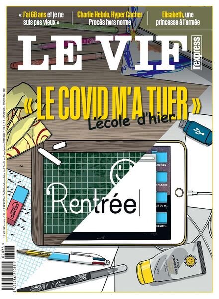Le Vif L’Express – 27 Aout 2020 Cover