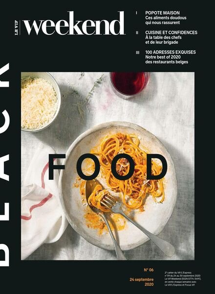 Le Vif Weekend – 24 Septembre 2020 Cover