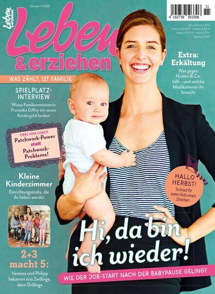 Leben & Erziehen – Oktober 2020 Cover