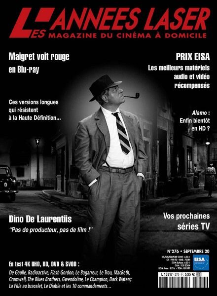 Les Annees Laser – Septembre 2020 Cover