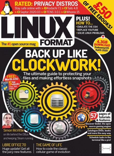 Linux Format UK – September 2020 Cover