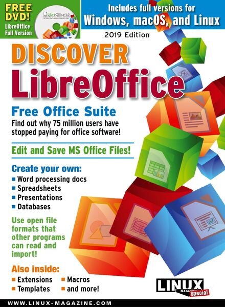 Linux Magazine Special Editions – Discover LibreOffice 2019 Cover
