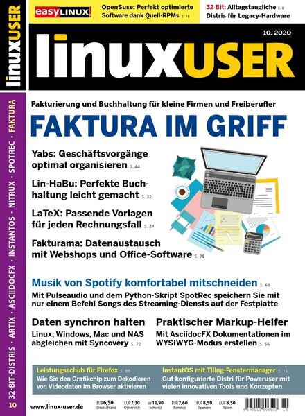 LinuxUser – Oktober 2020 Cover