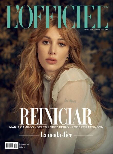 L’Officiel Argentina – septiembre 2020 Cover
