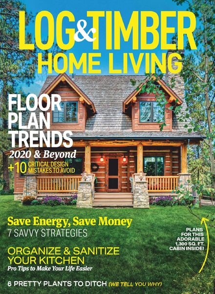 Log Home Living – August 2020 Cover