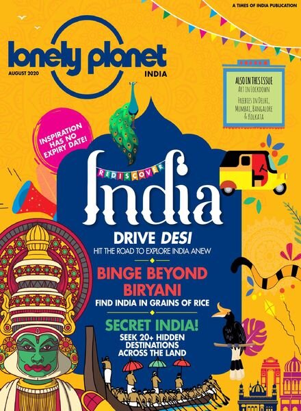 Lonely Planet India – August 2020 Cover