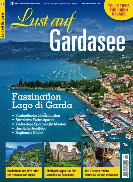 Lust auf Italien Sonderhefte – Juli-August-September 2020 Cover