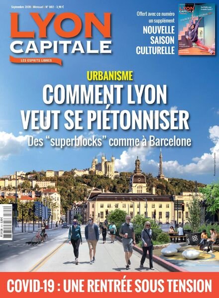 Lyon Capitale – Septembre 2020 Cover