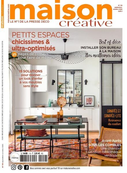 Maison Creative – Septembre-Octobre 2020 Cover