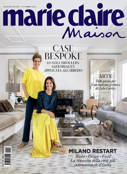 Marie Claire Maison Italia – settembre 2020 Cover