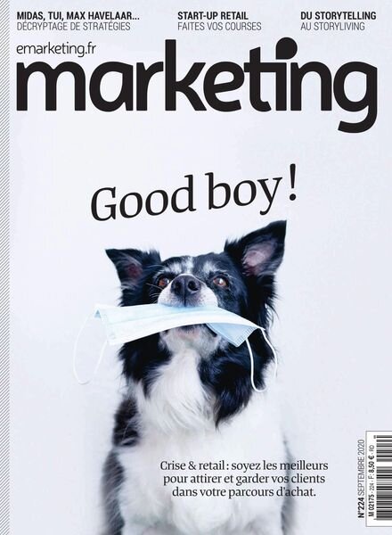 Marketing – Septembre 2020 Cover
