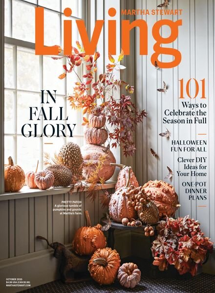 Martha Stewart Living – October 2020 Cover