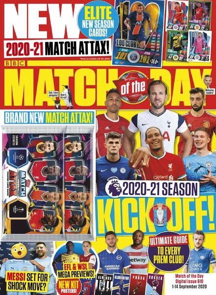 Match of the Day – 01 September 2020 Cover