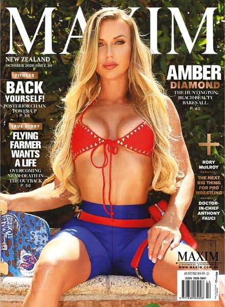 Maxim New Zealand – October 2020 Cover