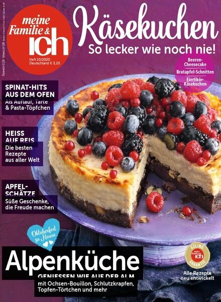 Meine Familie & Ich – Nr.10 2020 Cover