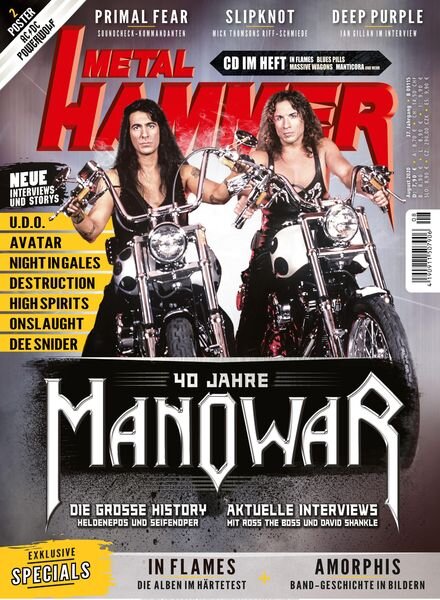 Metal Hammer Germany – August 2020 Cover