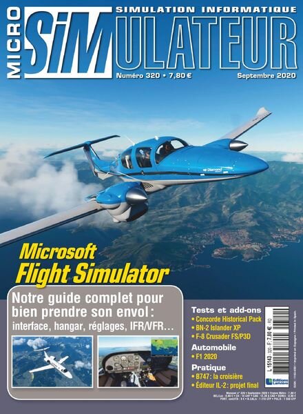 Micro Simulateur – septembre 2020 Cover