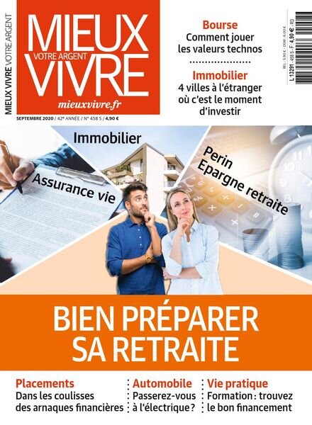 Mieux Vivre Votre Argent – Septembre 2020 Cover