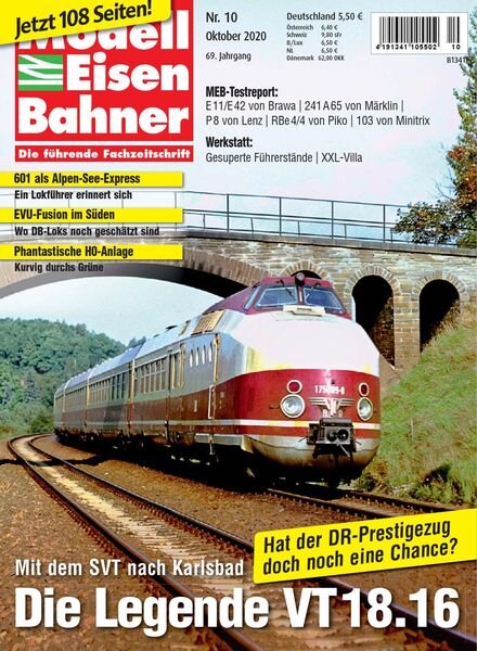 ModellEisenBahner – Oktober 2020 Cover