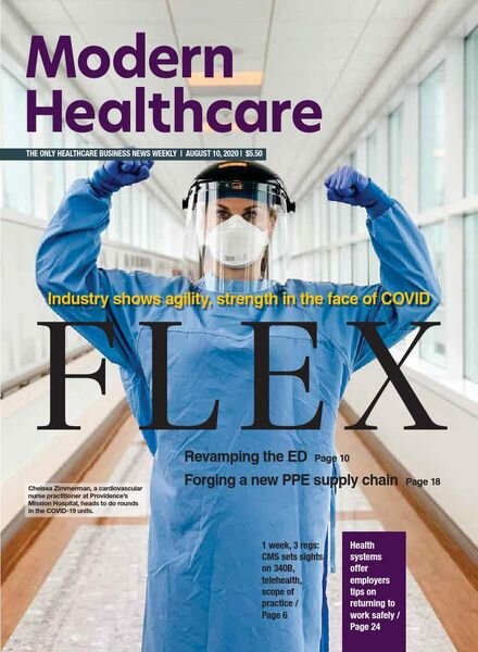 Modern Healthcare – August 10, 2020 Cover