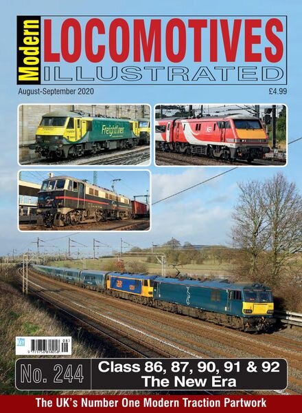 Modern Locomotives Illustrated – Issue 244 – August-September 2020 Cover